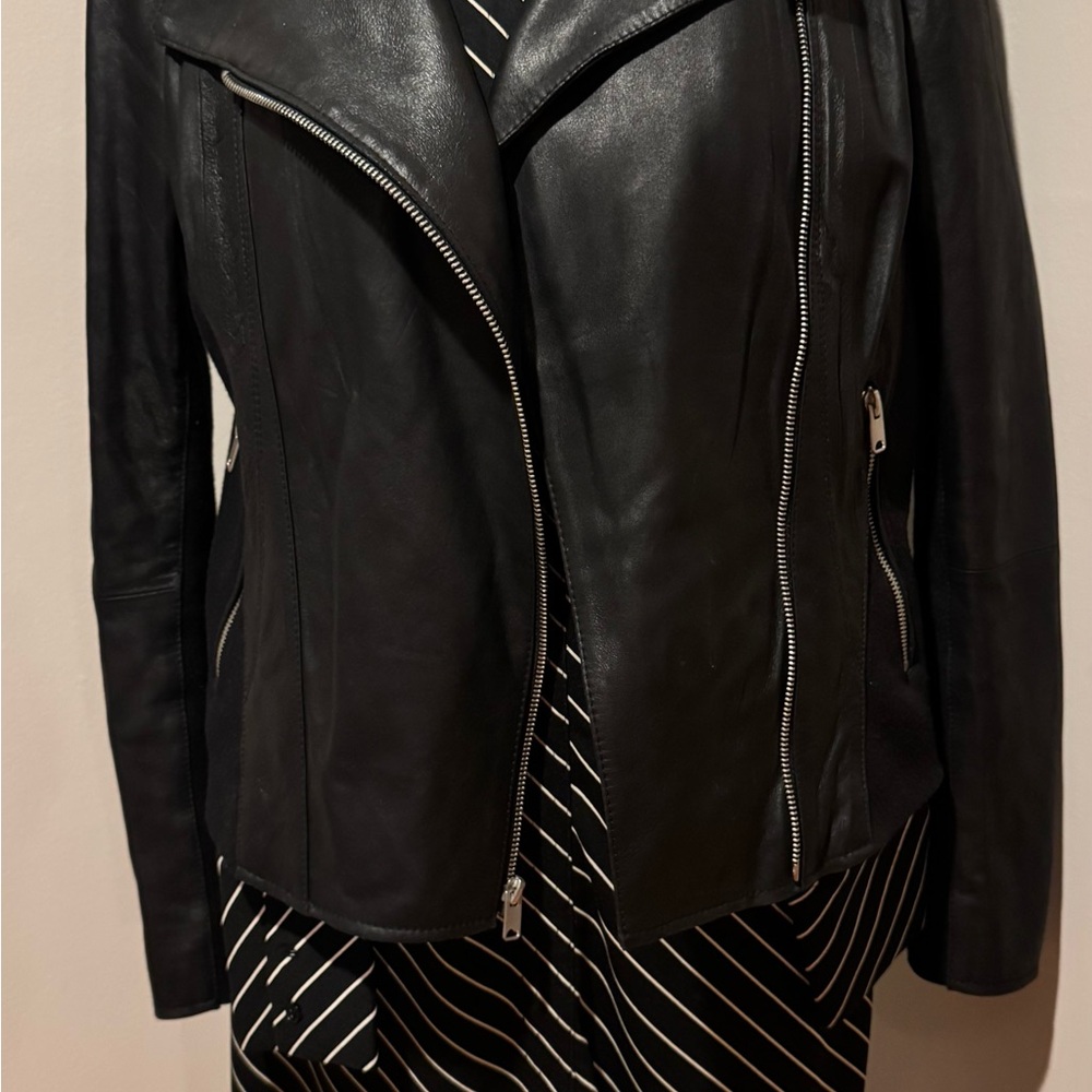 MARC NEW YORK ANDREW MARC
Leather Moto Jacket